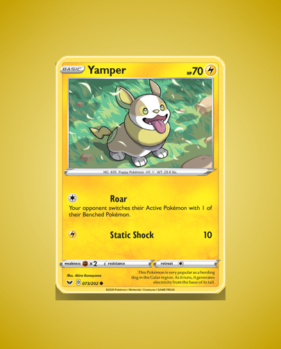 Collector’s Guide: Yamper (Sword Shield #73)
