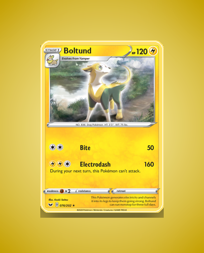 Collector’s Guide: Boltund (Sword Shield #76)