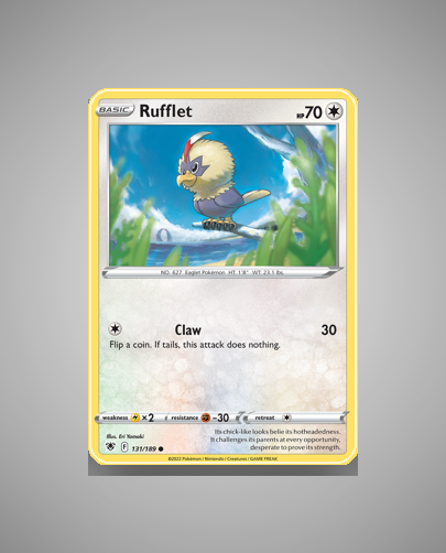 Collector’s Guide: Rufflet (Astral Radiance #131)