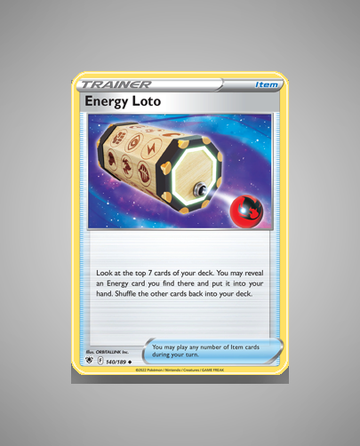 Collector’s Guide: Energy Loto (Astral Radiance #140)