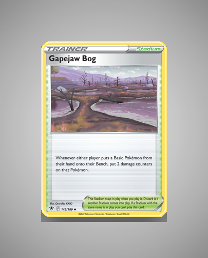 Collector’s Guide: Gapejaw Bog (Astral Radiance #142)