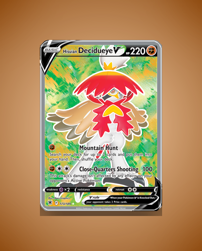 Collector’s Guide: Hisuian Decidueye V (Astral Radiance #173)