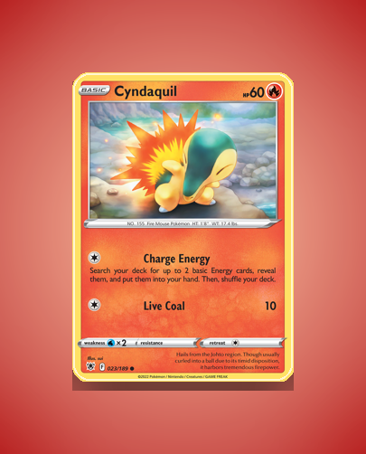 Collector’s Guide: Cyndaquil (Astral Radiance #23)