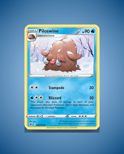 Collector’s Guide: Piloswine (Astral Radiance #32)