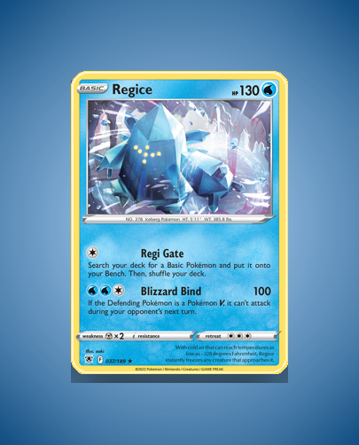 Collector’s Guide: Regice (Astral Radiance #37)