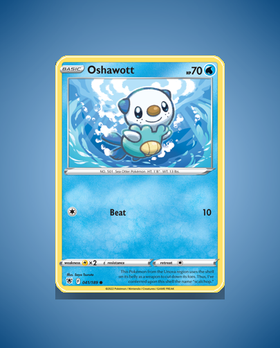 Collector’s Guide: Oshawott (Astral Radiance #41)