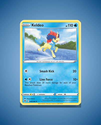 Collector’s Guide: Keldeo (Astral Radiance #45)