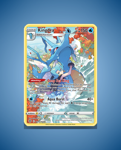 Collector’s Guide: Kingdra (Astral Radiance Trainer Gallery #TG03)