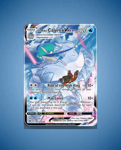 Collector’s Guide: Ice Rider Calyrex VMAX (Astral Radiance Trainer Gallery #TG15)