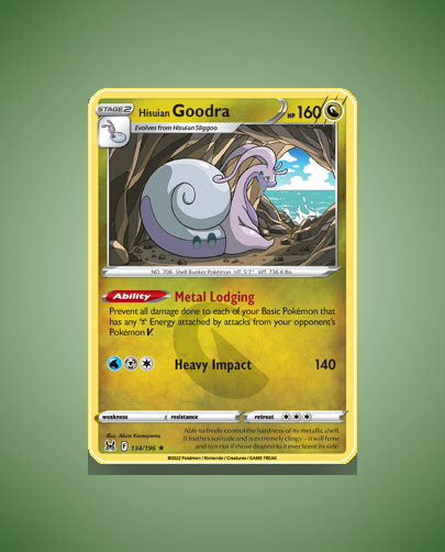 Collector’s Guide: Hisuian Goodra (Lost Origin #134)