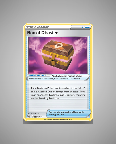 Collector’s Guide: Box of Disaster (Lost Origin #154)
