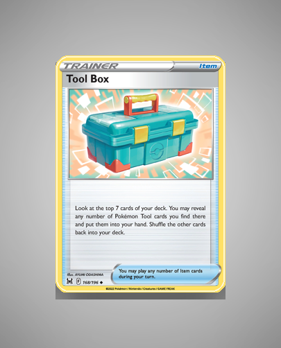 Collector’s Guide: Tool Box (Lost Origin #168)