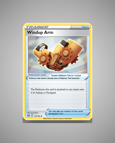 Collector’s Guide: Windup Arm (Lost Origin #170)