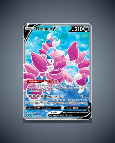 Collector’s Guide: Drapion V (Lost Origin #182)