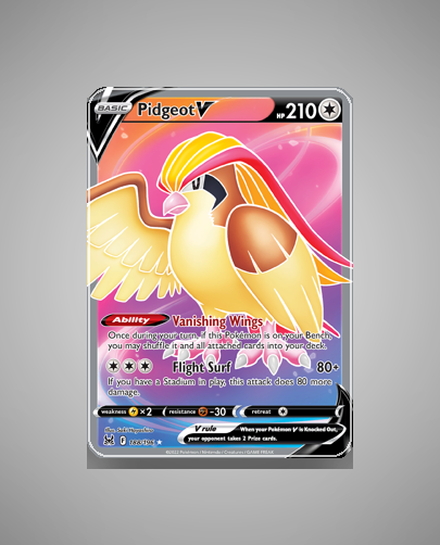 Collector’s Guide: Pidgeot V (Lost Origin #188)