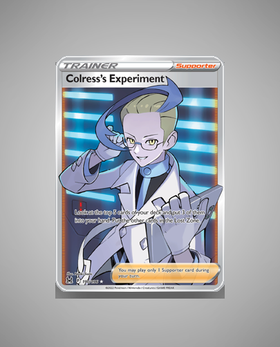 Collector’s Guide: Colress’s Experiment (Lost Origin #190)