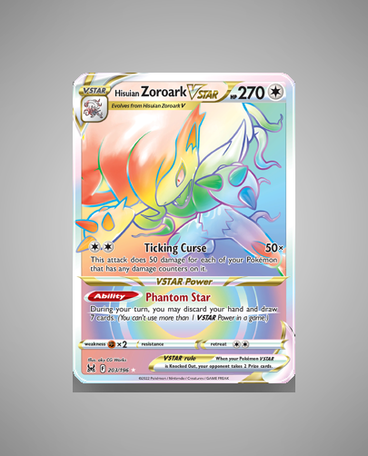 Collector’s Guide: Hisuian Zoroark VSTAR (Lost Origin #203)
