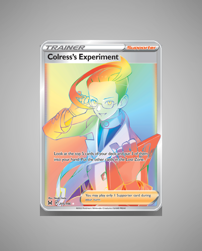 Collector’s Guide: Colress’s Experiment (Lost Origin #205)
