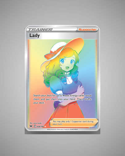 Collector’s Guide: Lady (Lost Origin #208)