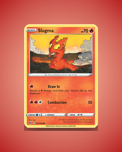 Collector’s Guide: Slugma (Lost Origin #21)