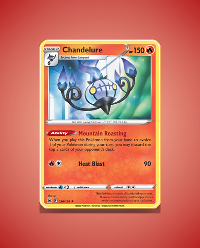 Collector’s Guide: Chandelure (Lost Origin #26)