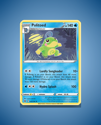 Collector’s Guide: Politoed (Lost Origin #32)