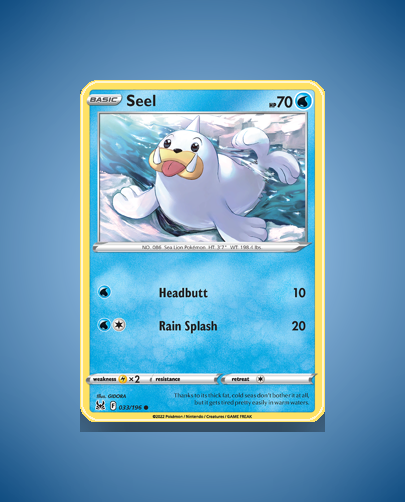 Collector’s Guide: Seel (Lost Origin #33)
