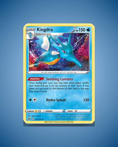 Collector’s Guide: Kingdra (Lost Origin #37)