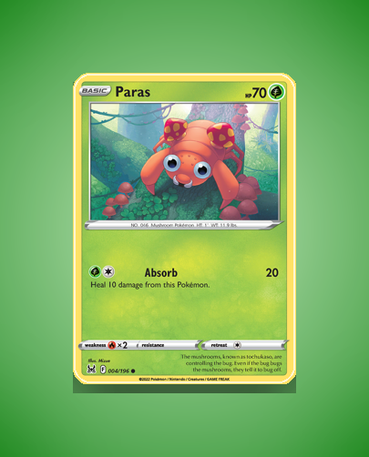 Collector’s Guide: Paras (Lost Origin #4)
