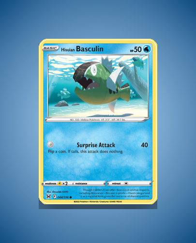 Collector’s Guide: Hisuian Basculin (Lost Origin #44)