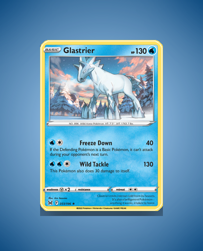 Collector’s Guide: Glastrier (Lost Origin #51)