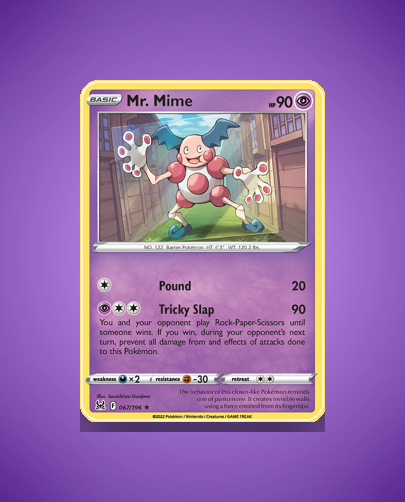 Collector’s Guide: Mr. Mime (Lost Origin #67)