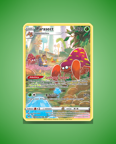 Collector’s Guide: Parasect (Lost Origin Trainer Gallery #TG01)