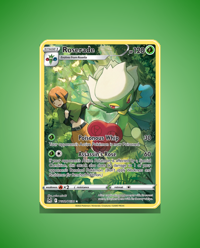 Collector’s Guide: Roserade (Lost Origin Trainer Gallery #TG02)