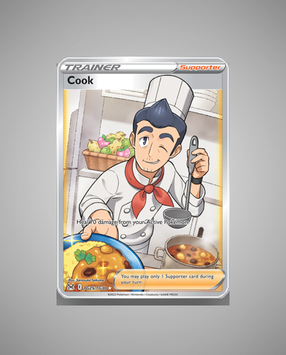 Collector’s Guide: Cook (Lost Origin Trainer Gallery #TG25)