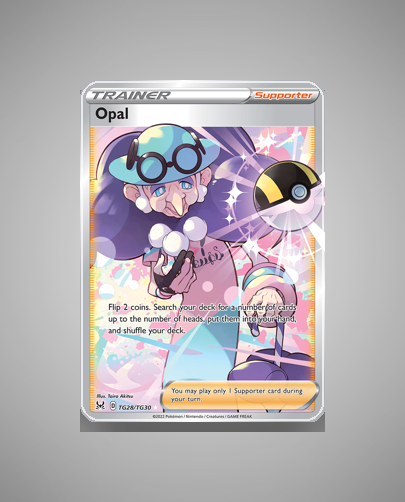 Collector’s Guide: Opal (Lost Origin Trainer Gallery #TG28)