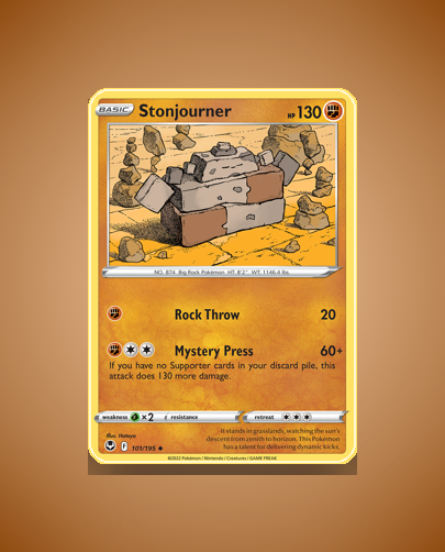 Collector’s Guide: Stonjourner (Silver Tempest #101)