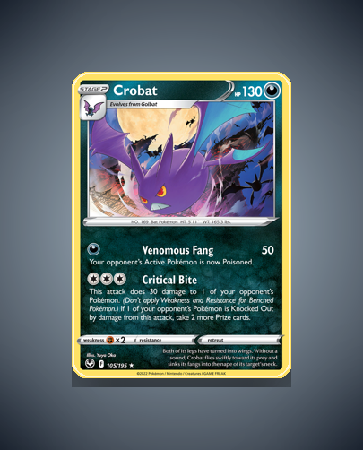 Collector’s Guide: Crobat (Silver Tempest #105)