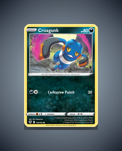 Collector’s Guide: Croagunk (Silver Tempest #109)