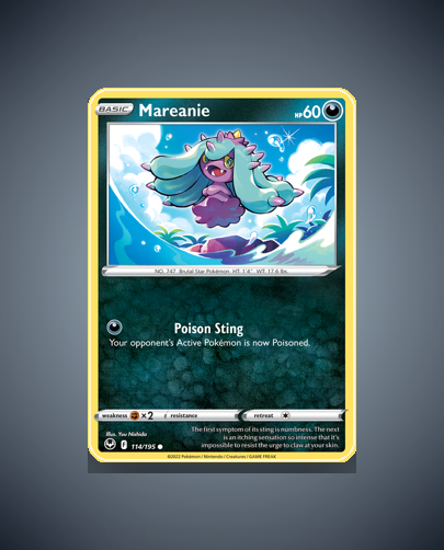 Collector’s Guide: Mareanie (Silver Tempest #114)