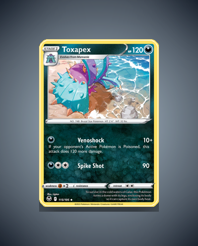 Collector’s Guide: Toxapex (Silver Tempest #115)