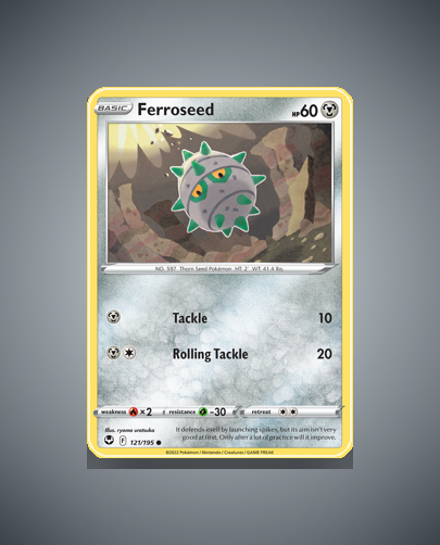 Collector’s Guide: Ferroseed (Silver Tempest #121)