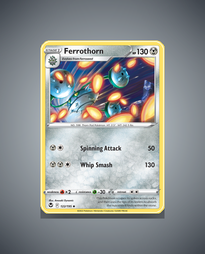 Collector’s Guide: Ferrothorn (Silver Tempest #122)