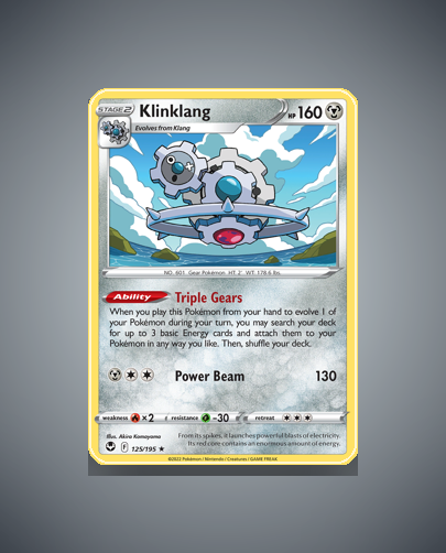 Collector’s Guide: Klinklang (Silver Tempest #125)