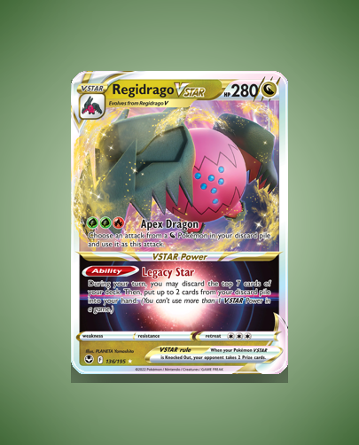 Collector’s Guide: Regidrago VSTAR (Silver Tempest #136)