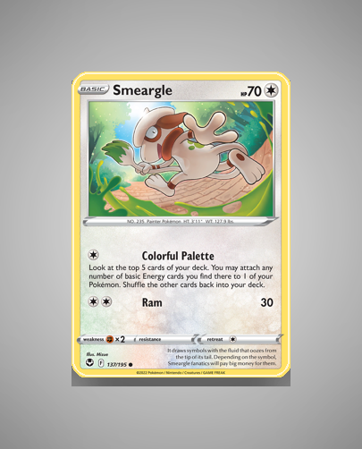 Collector’s Guide: Smeargle (Silver Tempest #137)