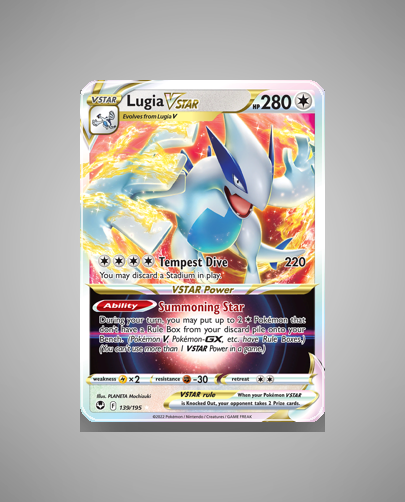 Collector’s Guide: Lugia VSTAR (Silver Tempest #139)