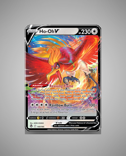 Collector’s Guide: Ho-Oh V (Silver Tempest #140)