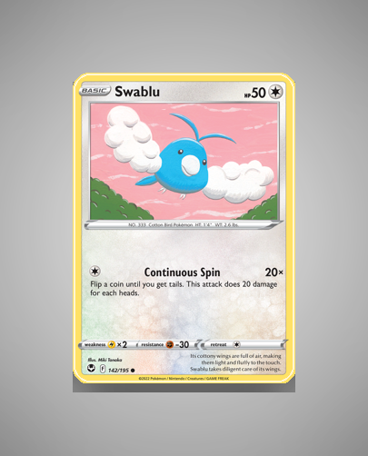 Collector’s Guide: Swablu (Silver Tempest #142)