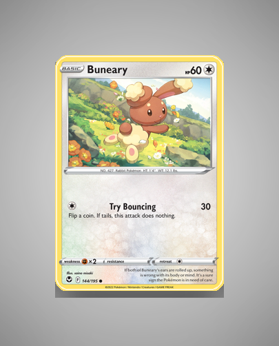 Collector’s Guide: Buneary (Silver Tempest #144)